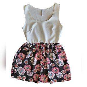 2 Hearts | White And Black Floral Dress